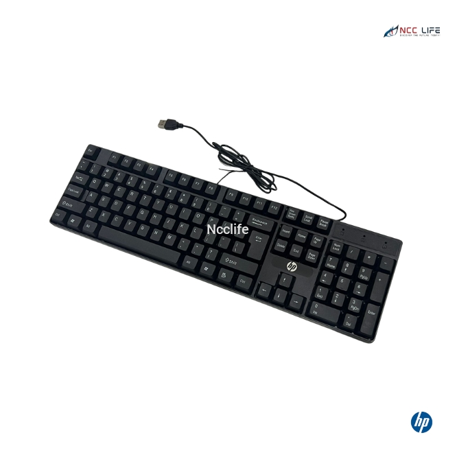 HP Black Antelope Wired Keyboard Model H880