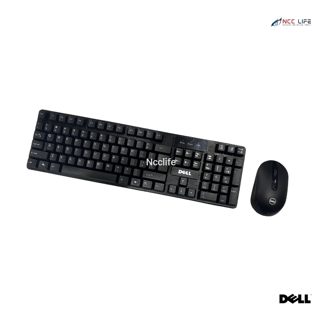 DELL Plug-and-Play Reliable Wireless Keyboard and Mouse