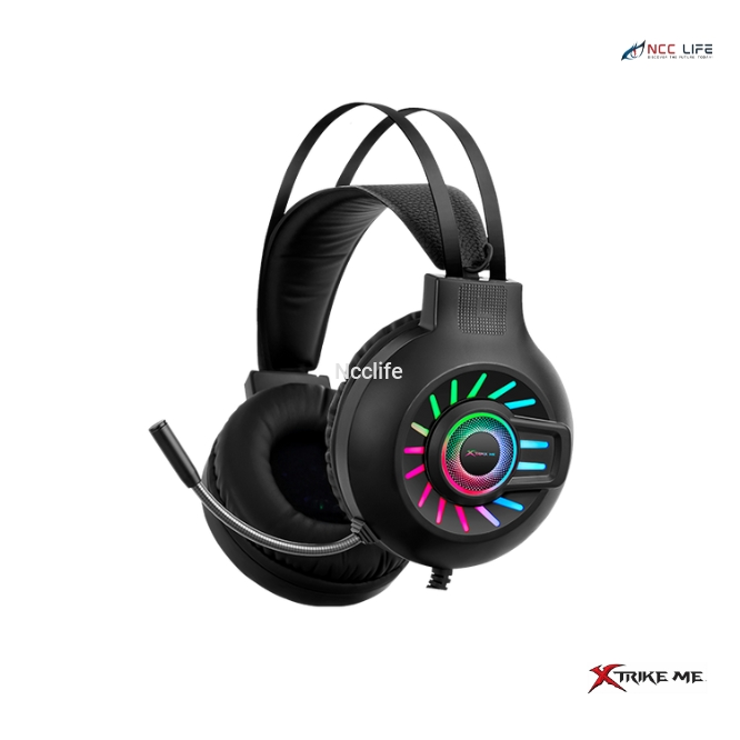 Xtrike Me GH-605 Backlit Stereo Gaming Headset with Adjustable Microphone