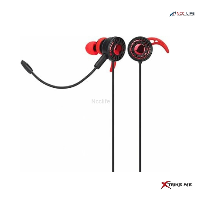 Xtrike Me GE-109 Stereo Gaming Earphone with Removable Microphone