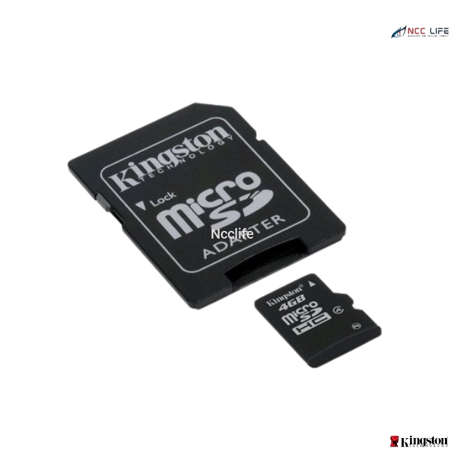 Kingston 4GB Micro SD Card – Reliable & Compact Storage