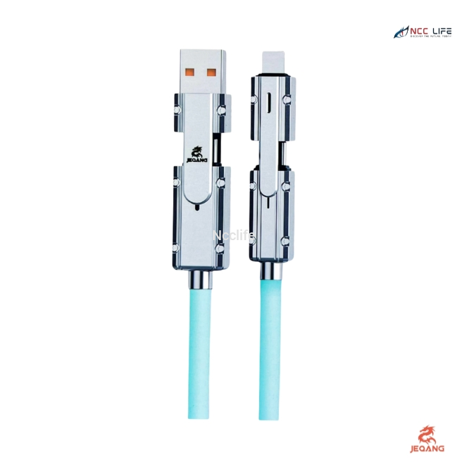 JEQANG JC-32 120W Super Fast Charge 2 in 2 Data Cable