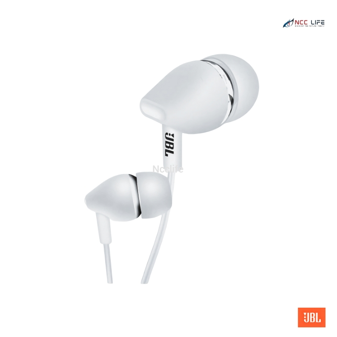 JBL Stereo Earphone White – Stylish Design & Premium Sound Quality