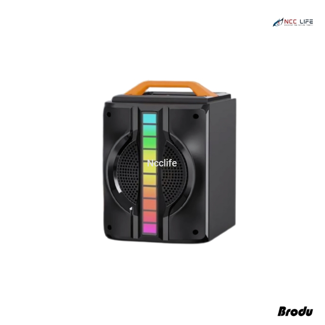 Brodu BTS-1963 Bluetooth Speaker – 10W RGB Light-Up Wireless Speaker