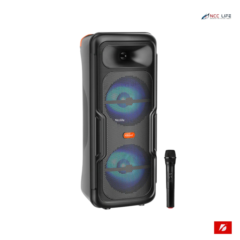 KTS 2036 Portable Bluetooth Speaker with RGB Lights – 6.5" Woofer