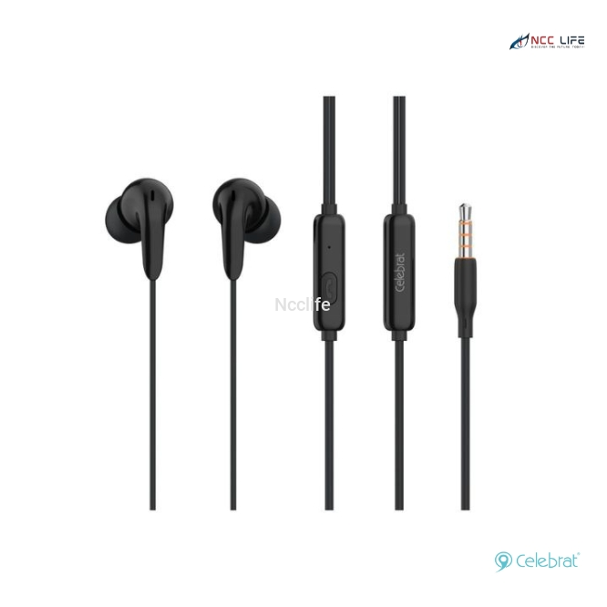 Celebrat G26 Stereo Earphone with Multifunction Control & Mic