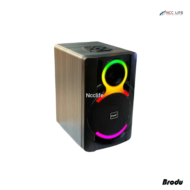 Brodu BTS-1826 Bluetooth Speaker – RGB Light Wireless Portable Speaker