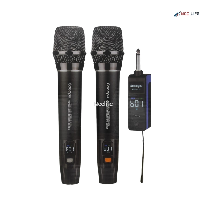 SAEAPU UHF Wireless Microphone Model - TTD-U24