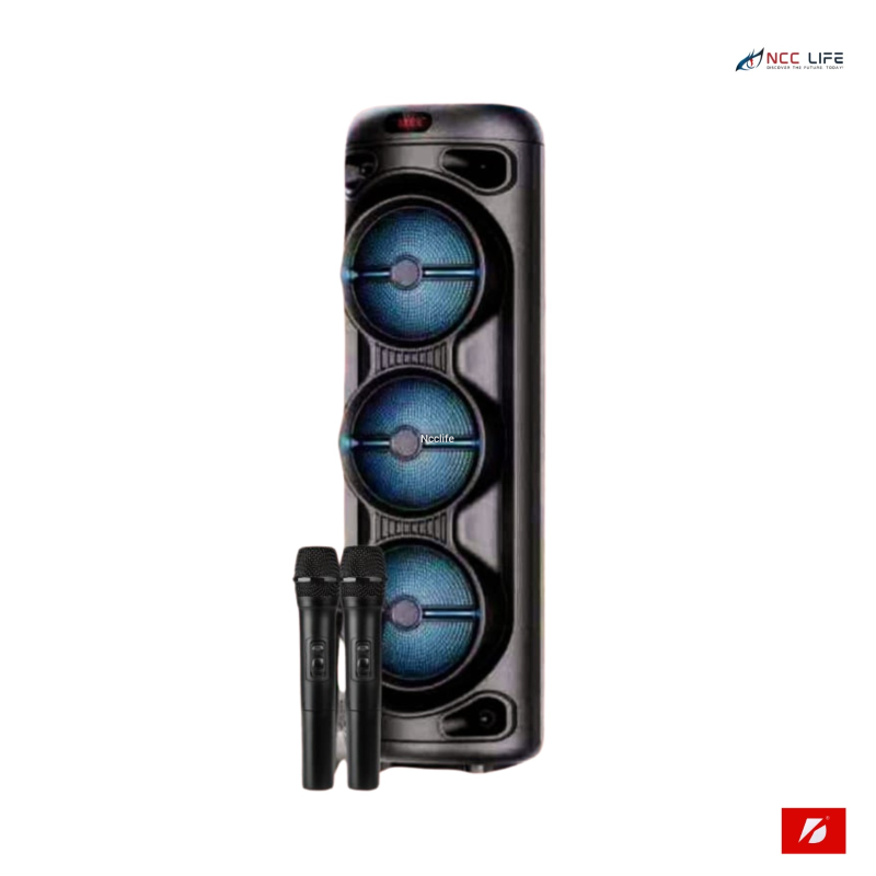 KTS 2142 Portable Bluetooth Speaker with RGB Lights – 4" Woofer