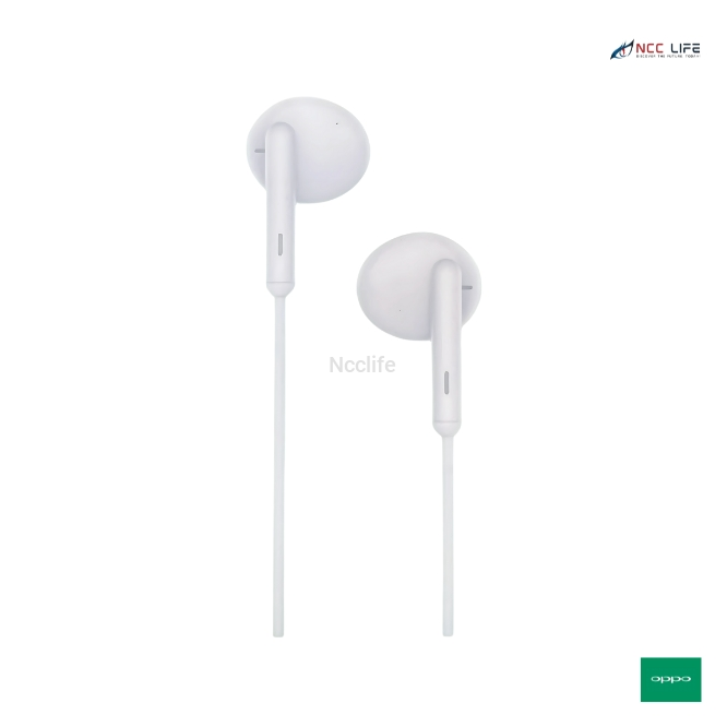 OPPO R-11 Handsfree Wired Earphone with HD Sound & Deep Bass