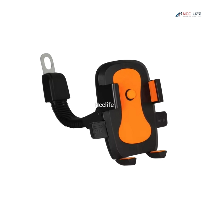 Motorcycle GPS Mobile Holder | Secure & Adjustable Mount