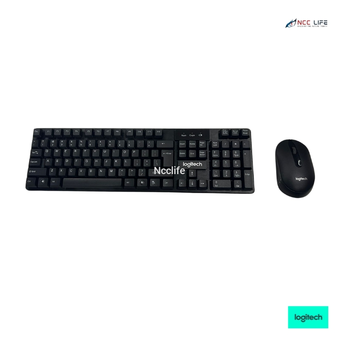 Logitech MK290 Full-Size Wireless Keyboard and Mouse Combo