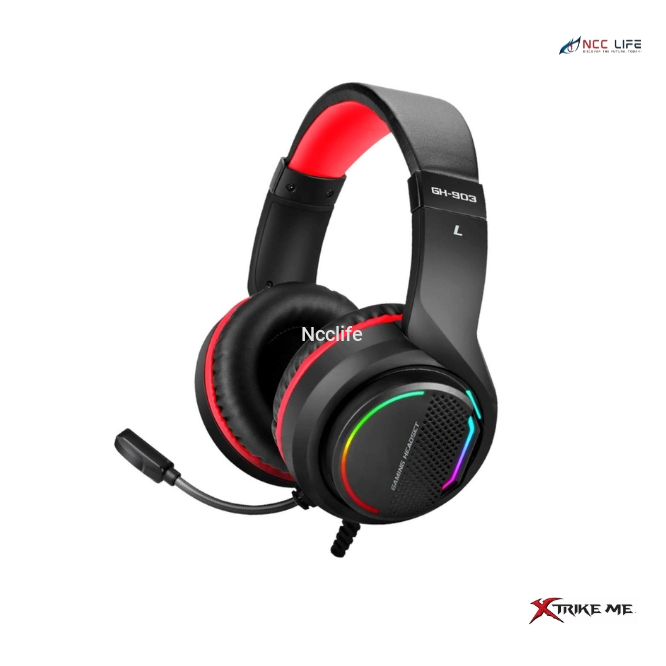 XTRIKE ME GH-903 7.1 Surround Sound Gaming Headset with RGB Backlight