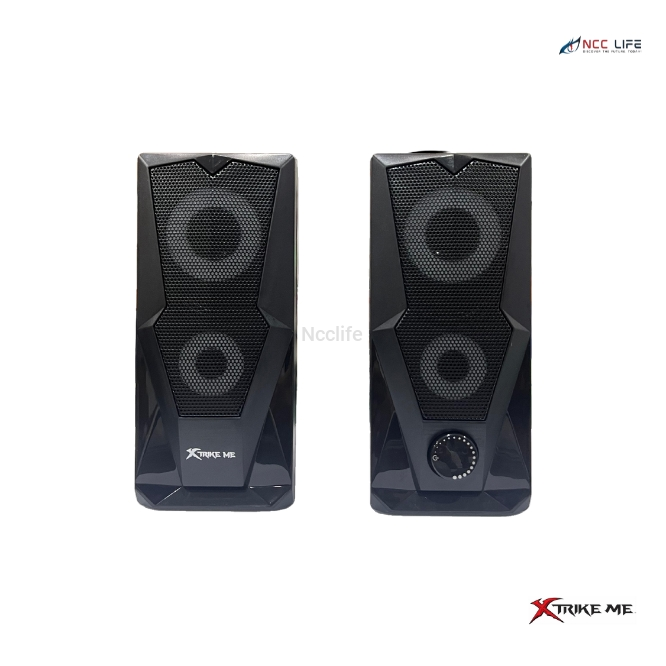 Xtrike Me SK-501 Stereo 2.0 Channel RGB Gaming Speakers