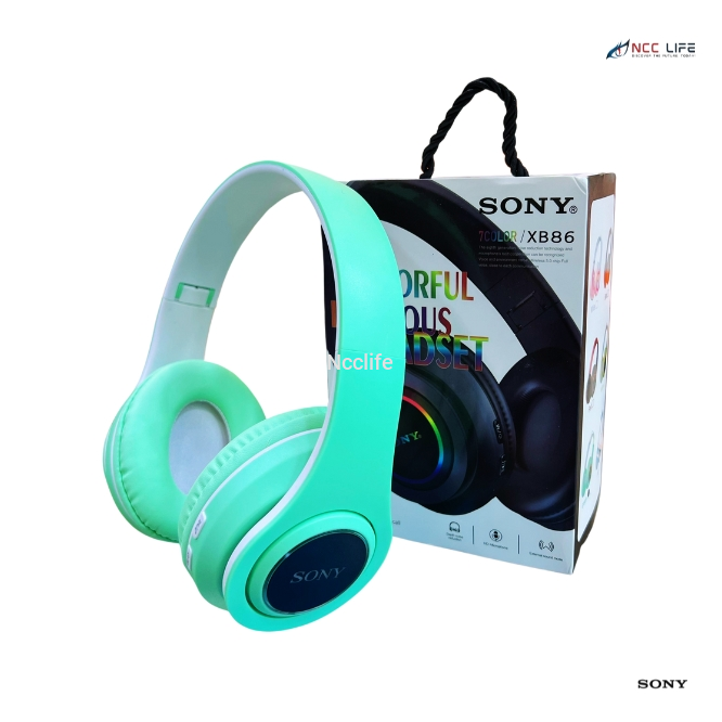 SONY XB86 Colorful Luminous Headset