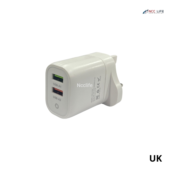 2 USB Charging Adapter 3.1A (Model F002)