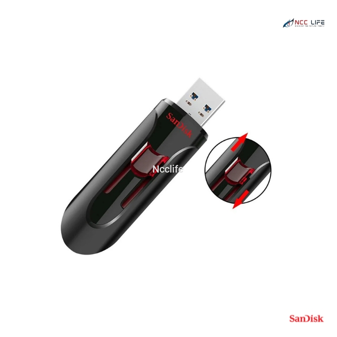 SanDisk 128GB USB Flash Drive 3.0 – High-Speed Data Transfer & Secure Storage