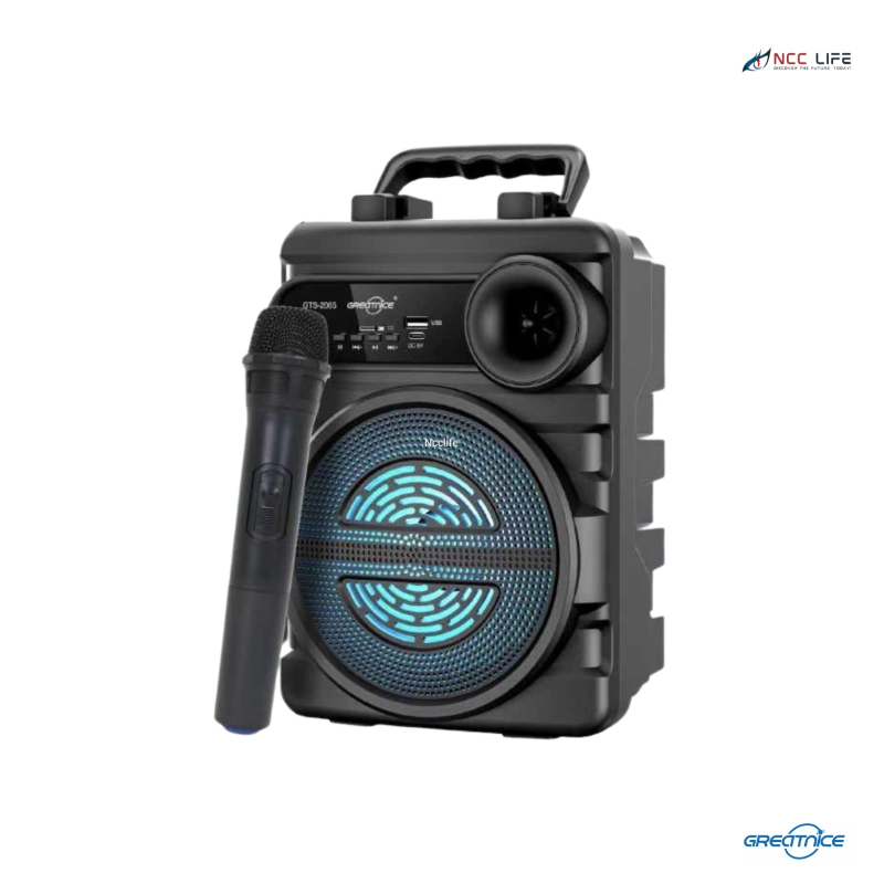 GTS-2065 Portable Bluetooth Speaker – Rechargeable Wireless Speaker